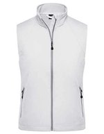 James&Nicholson Softshell Weste wind- und wasserdicht für Damen, Azur S, JN1023 – Bianco sporco