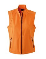 James&Nicholson Softshell Weste wind- und wasserdicht für Damen – Orange