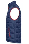 James&Nicholson Steppweste mit Thinsulate™-Wattierung für Herren, Carbon/Orange XL, JN1037 – Bild 5