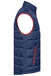 James&Nicholson Steppweste mit Thinsulate™-Wattierung für Herren, Carbon/Orange XL, JN1037 – Bild 6