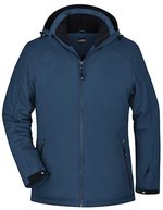 James&Nicholson Softshell Wintersportjacke mit Kapuze für Damen – Navy