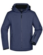 James&Nicholson Wintersportjacke mit TPU-Membran für Herren, Black S, JN1054 – Navy