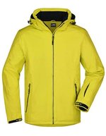 James&Nicholson Wintersportjacke mit TPU-Membran für Herren, Black S, JN1054 – Yellow