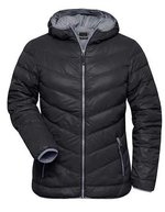 James&Nicholson Ladies´ Down Jacket Black/Grey S (JN1059), JN1059 – Bild 1