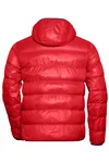 James&Nicholson Daunenjacke mit Kapuze, leicht für Herren, Black/Grey S, JN1060 – Bild 4