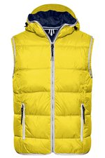 James&Nicholson Maritime Steppweste mit TPU-Beschichtung, Irish Green/White S, JN1076 – Bild 3