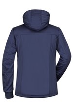 James&Nicholson Softshell Jacke mit Kapuze für Damen, Black/Black S, JN1077 – Bild 4