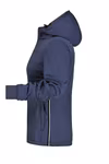 James&Nicholson Softshell Jacket with Hood for Women, Navy/Navy M, JN1077 – image 5