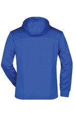 James&Nicholson Softshell-Jacke mit Kapuze für Herren, Black/Black S, JN1078 – Bild 4