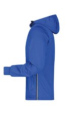 James&Nicholson Softshell-Jacke mit Kapuze für Herren, Black/Black S, JN1078 – Bild 5