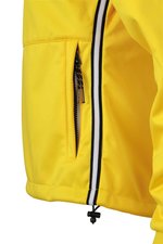 James&Nicholson Softshell-Jacke mit Kapuze für Herren, Black/Black S, JN1078 – Bild 8