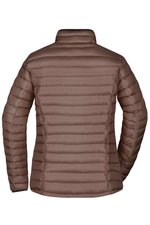 James&Nicholson Daunenjacke mit Kontrastdetails für Damen, Black/Black S, JN1081 – Bild 3