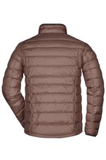 James&Nicholson Daunenjacke mit Kontrastdetails und Taschen, Black/Black S, JN1082 – Bild 4