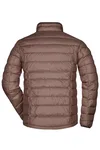 James&Nicholson Daunenjacke mit Kontrastdetails und Taschen, Red/Black XL, JN1082 – Bild 4