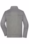 James&Nicholson Männer Softshell Jacke Melange-Optik, Dark Melange S, JN1088 – Bild 4