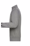 James&Nicholson Männer Softshell Jacke Melange-Optik, Dark Melange S, JN1088 – Bild 5