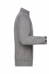 James&Nicholson Männer Softshell Jacke Melange-Optik, Dark Melange S, JN1088 – Bild 6