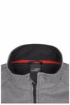 James&Nicholson Männer Softshell Jacke Melange-Optik, Dark Melange S, JN1088 – Bild 7
