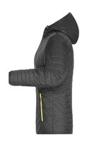 James&Nicholson Leichte Wendejacke mit DuPont™ Sorona® Wattierung, Black/Silver (Solid) S, JN1091 – Bild 5