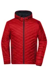 James&Nicholson Leichtgewicht Wendejacke DuPont™ Sorona® für Herren, Black/Silver (Solid) XL, JN1092 – Bild 3