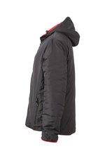 James&Nicholson Leichtgewicht Wendejacke DuPont™ Sorona® für Herren, Black/Silver (Solid) S, JN1092 – Bild 9