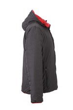James&Nicholson Leichtgewicht Wendejacke DuPont™ Sorona® für Herren, Black/Silver (Solid) S, JN1092 – Bild 10