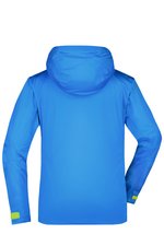 James&Nicholson Softshell-Jacke mit TPU-Membran für Damen, Aqua/Acid Yellow S, JN1097 – Bild 3