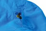 James&Nicholson Veste softshell ultra-légère avec capuche, Aqua/Acid Yellow S, JN1098 – image 5