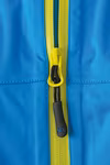 James&Nicholson Veste softshell ultra-légère avec capuche, Aqua/Acid Yellow S, JN1098 – image 6