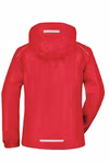 James&Nicholson Giacca Antipioggia con Cappuccio e Riflettori da Donna, Spring Green/Navy M, JN1117 – immagine 4