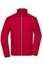 James&Nicholson Wattierte Steppjacke mit Kinnschutz, Black S, JN1120 – Bild 3