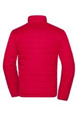 James&Nicholson Wattierte Steppjacke mit Kinnschutz, Black S, JN1120 – Bild 4