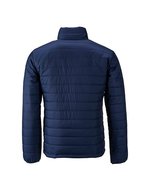 James&Nicholson Wattierte Steppjacke mit Kinnschutz, Black S, JN1120 – Blu navy