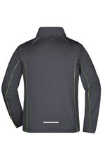James&Nicholson 2-in-1 Herren Softshell-Jacke mit Ärmeln, Black/Red S, JN1122 – Bild 4