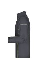 James&Nicholson 2-in-1 Herren Softshell-Jacke mit Ärmeln, Black/Red S, JN1122 – Bild 5