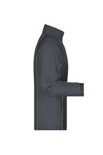 James&Nicholson 2-in-1 Herren Softshell-Jacke mit Ärmeln, Black/Red S, JN1122 – Bild 6