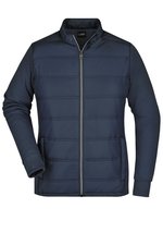 James&Nicholson Hybrid Sweat-Jacke taillierter Schnitt für Damen, Black S, JN1123 – Bild 1