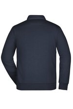 James&Nicholson Hybrid Sweat-Jacke mit Wattierung, Black M, JN1124 – Bild 3