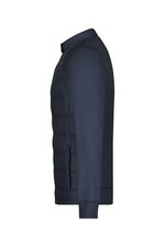 James&Nicholson Hybrid Sweat-Jacke mit Wattierung, Black M, JN1124 – Bild 4