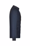 James&Nicholson Hybrid Sweat Jacket with Padding, Navy L, JN1124 – image 5
