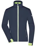 James&Nicholson Softshelljacke mit TPU-Membran für Damen, Bright Blue/Bright Yellow XL, JN1125 – Navy/Bright Yellow