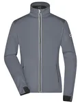James&Nicholson Softshelljacke mit TPU-Membran für Damen, Bright Blue/Bright Yellow XL, JN1125 – Titan/Black