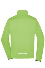 James&Nicholson Sportliche Softshell Jacke mit TPU-Membran, Black/Light Red S, JN1126 – Bild 4