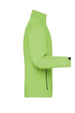 James&Nicholson Sportliche Softshell Jacke mit TPU-Membran, Black/Light Red S, JN1126 – Bild 6