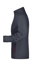 James&Nicholson Softshell Jacke mit Microfleece für Damen, Black/Black S, JN1129 – Bild 5