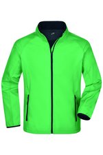 James&Nicholson Softshell-Jacke mit Fleece-Futter für Herren, Black/Black S, JN1130 – Bild 1