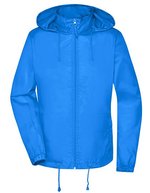 James&Nicholson Promo Jacke mit Kapuze für Damen – Bright Blue