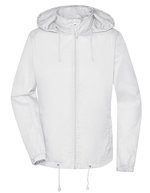 James&Nicholson Promo Jacke mit Kapuze für Damen, Bright Pink XL, JN1131 – White