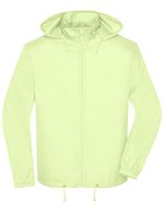 James&Nicholson Promo Jacke mit Kapuze für Herren, Black S, JN1132 – Jaune vif