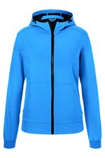 James&Nicholson Softshelljacke mit Kapuze für Damen, Black/Black XS, JN1145 – Bild 1
